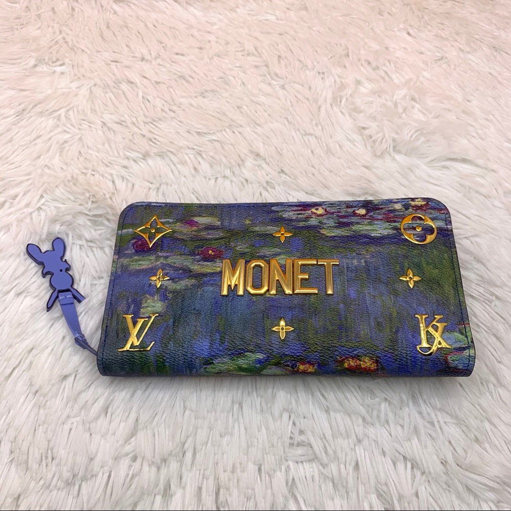 ❌SOLD❌Louis Vuitton Masters Monet Zippy Wallet bag - Picture 15 of 15